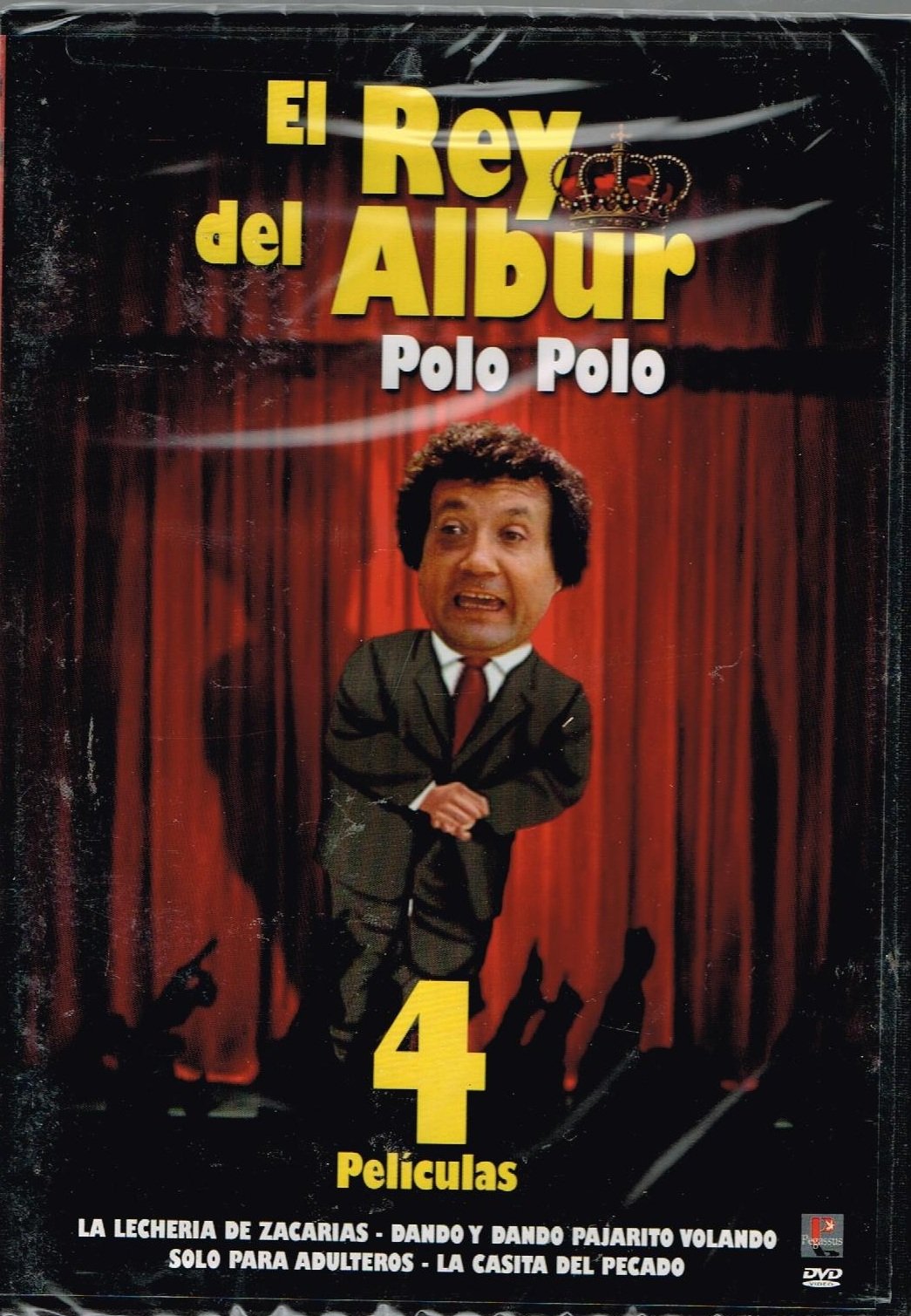 EL REY DEL ALBUR [4 Movies Collection] - La Lecheria de Zacarias, Dando y Dando Pajarito Volando, Solo Para Adulteros & La Casita del Pecado - Classic Mexican Comedy Films for Movie Nights & Cultural Entertainment