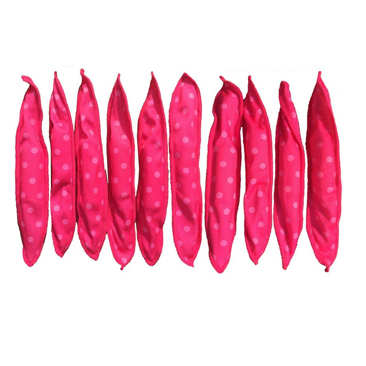 Herklotzn 10PCS Soft Foam Hair Rollers for Overnight Curls - Flexible Sponge Hair Styling Rollers for DIY Beach Waves & Natural Curls | Perfect for Sleep, Travel & Home Hair Styling