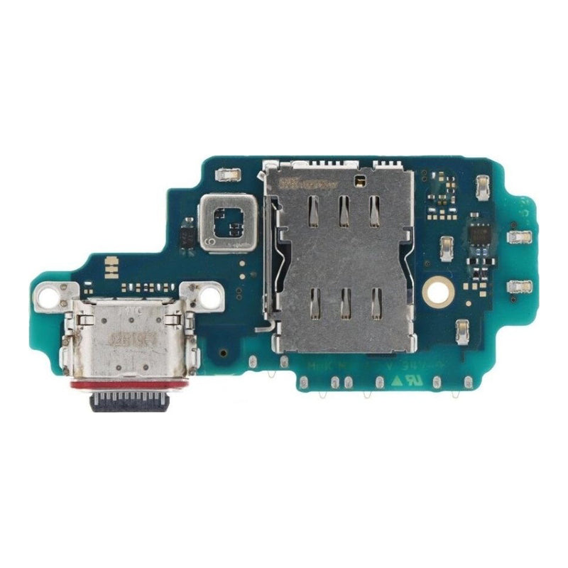 Original Samsung Galaxy S23 Ultra Charging Port Flex Cable with SIM Tray & Microphone - Replacement Part for Fast Charging & Data Transfer - Perfect for DIY Phone Repairs & Tech Enthusiasts