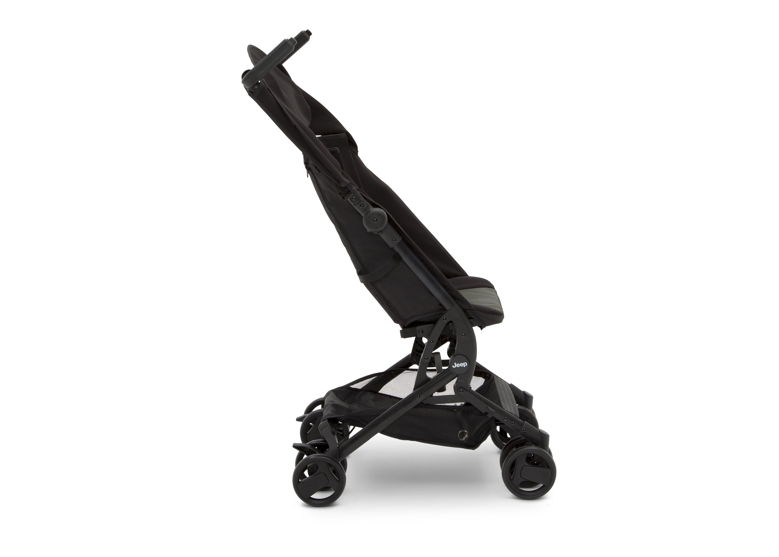 Jeep® Clutch Plus Lightweight Compact Travel Stroller with Adjustable Reclining Seat - Perfect for Air Travel, Shopping & City Walks