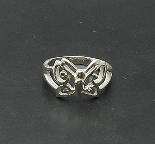 925 Sterling Silver Butterfly Ring for Women - Dainty Solid Silver Jewelry Gift for Her - Perfect for Everyday Wear, Date Nights & Special Occasions