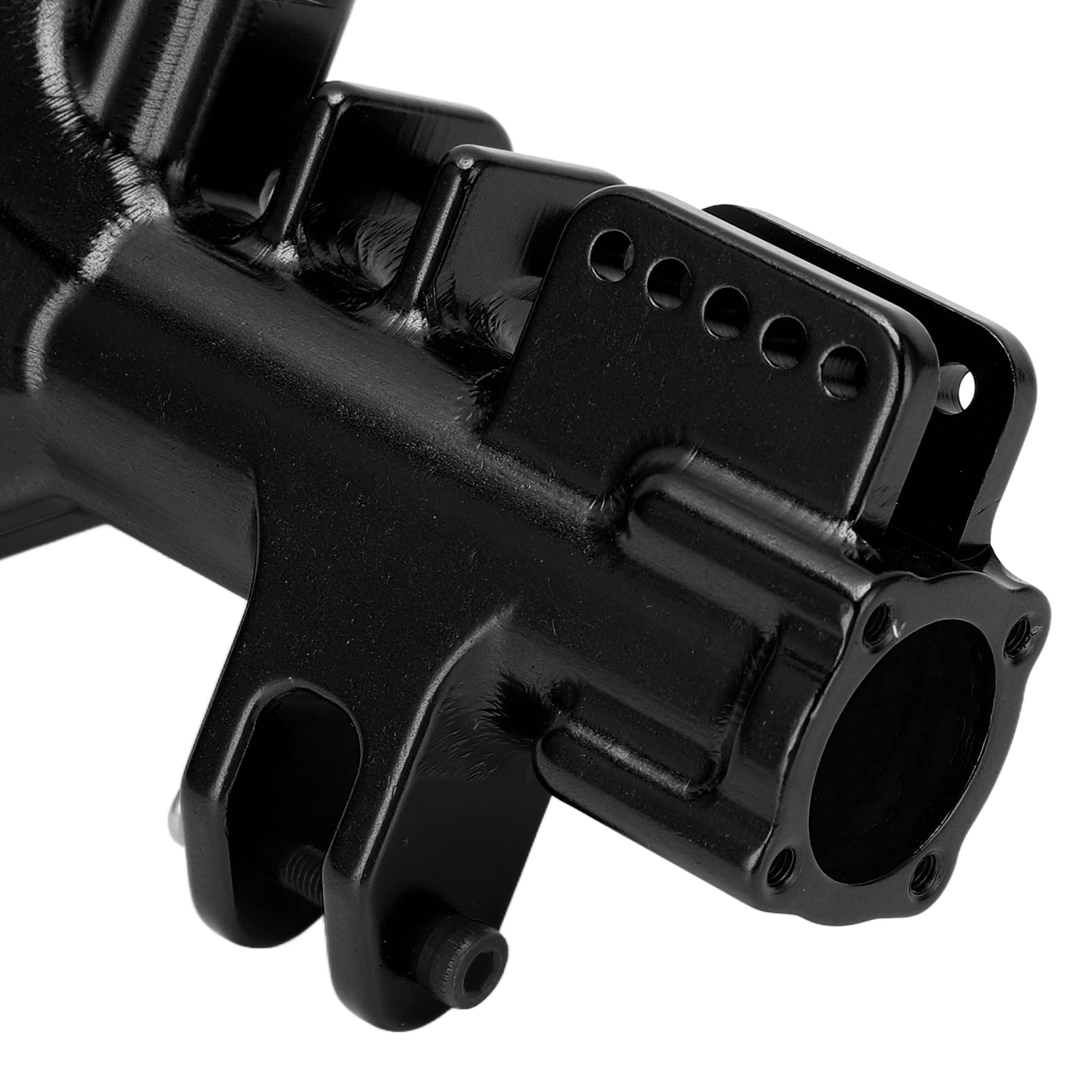 LMT 1/8 Scale RC Car Replacement Metal Axle Housing - Black RC Truck Axle Bridge Shell Upgrade Part for Off-Road Bashing & Crawling