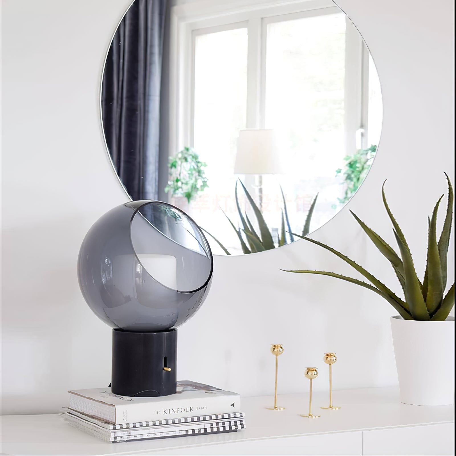 Evedal Table Lamp - Modern LED Desk Light with Adjustable Brightness for Bedroom, Office & Study Room - Perfect for Reading, Working & Relaxing