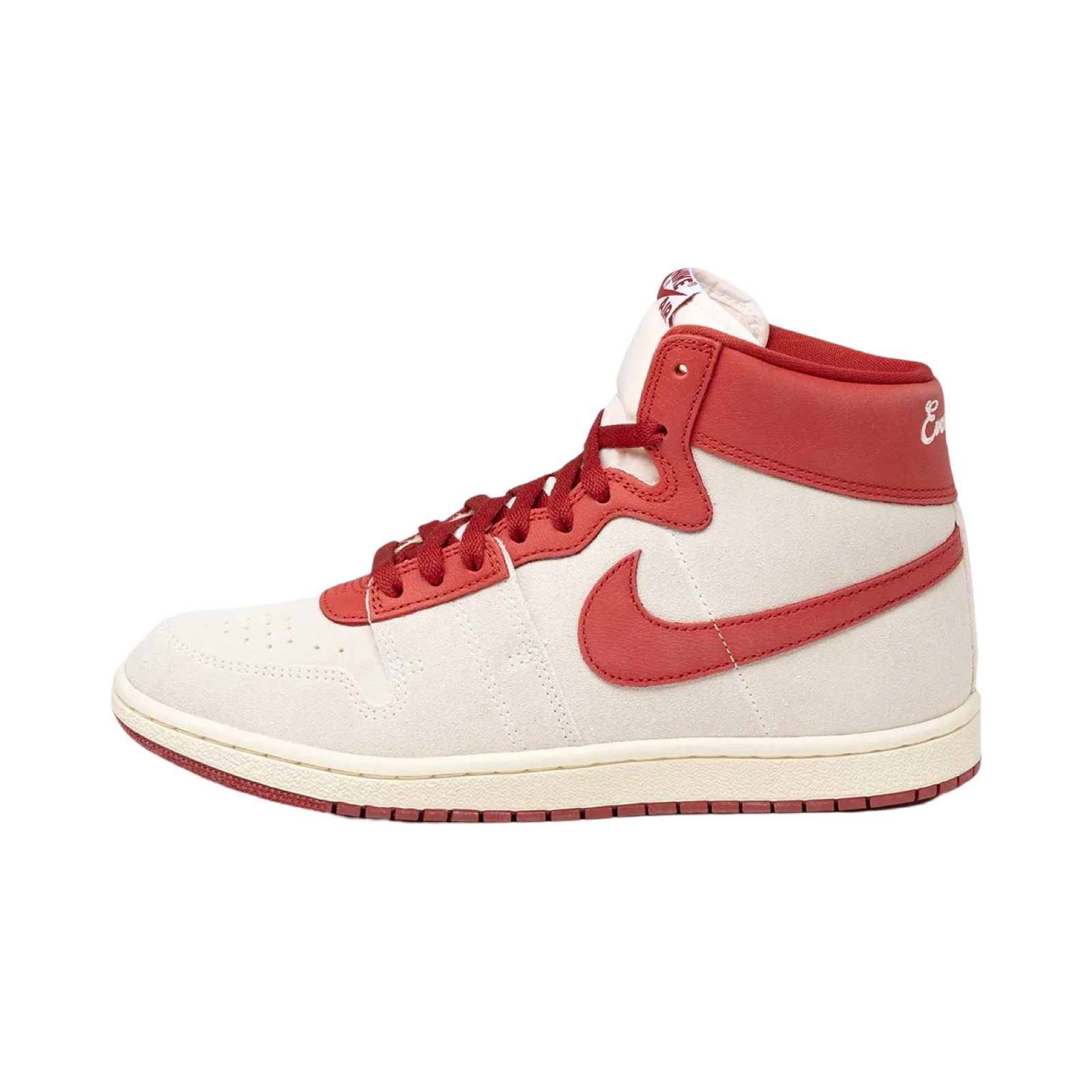 Air Jordan Air Ship Sneakers - Summit White & Dune Red - Men's Basketball Shoes for Casual Wear & Street Style
