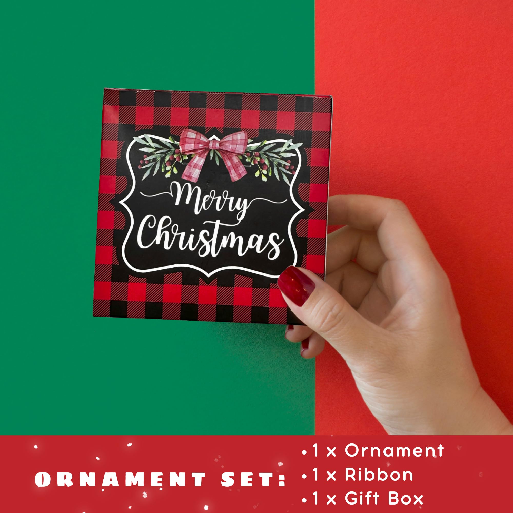 Personalized Acrylic Best Friend Ornaments for Women - Unique Christmas Gifts for Besties - Friendship Keepsake Decor for Tree, Office, or Home