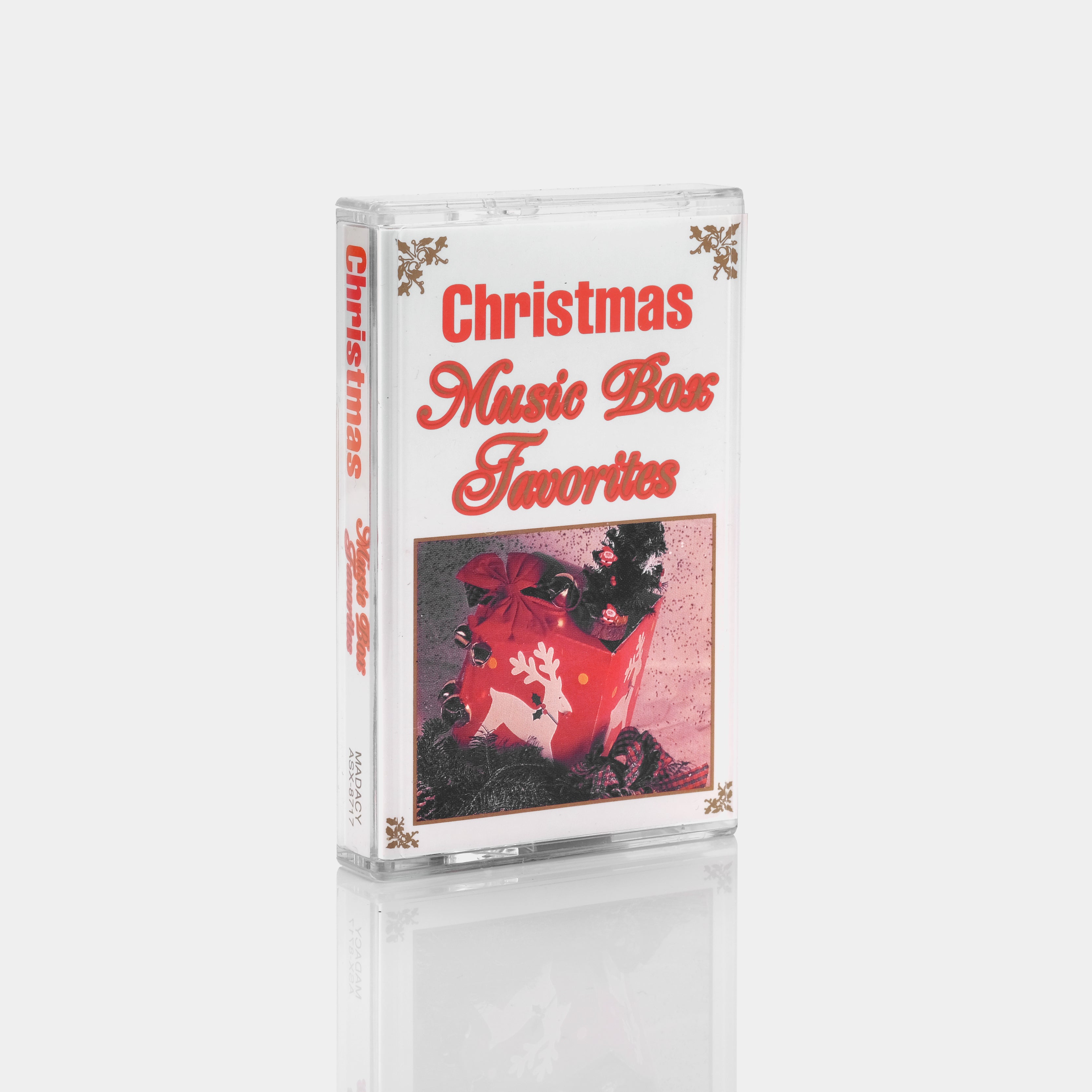 Best Christmas Music Box Favorites Cassette Tape - Vintage Holiday Music Collection for Home Decor, Gift Giving & Festive Atmosphere