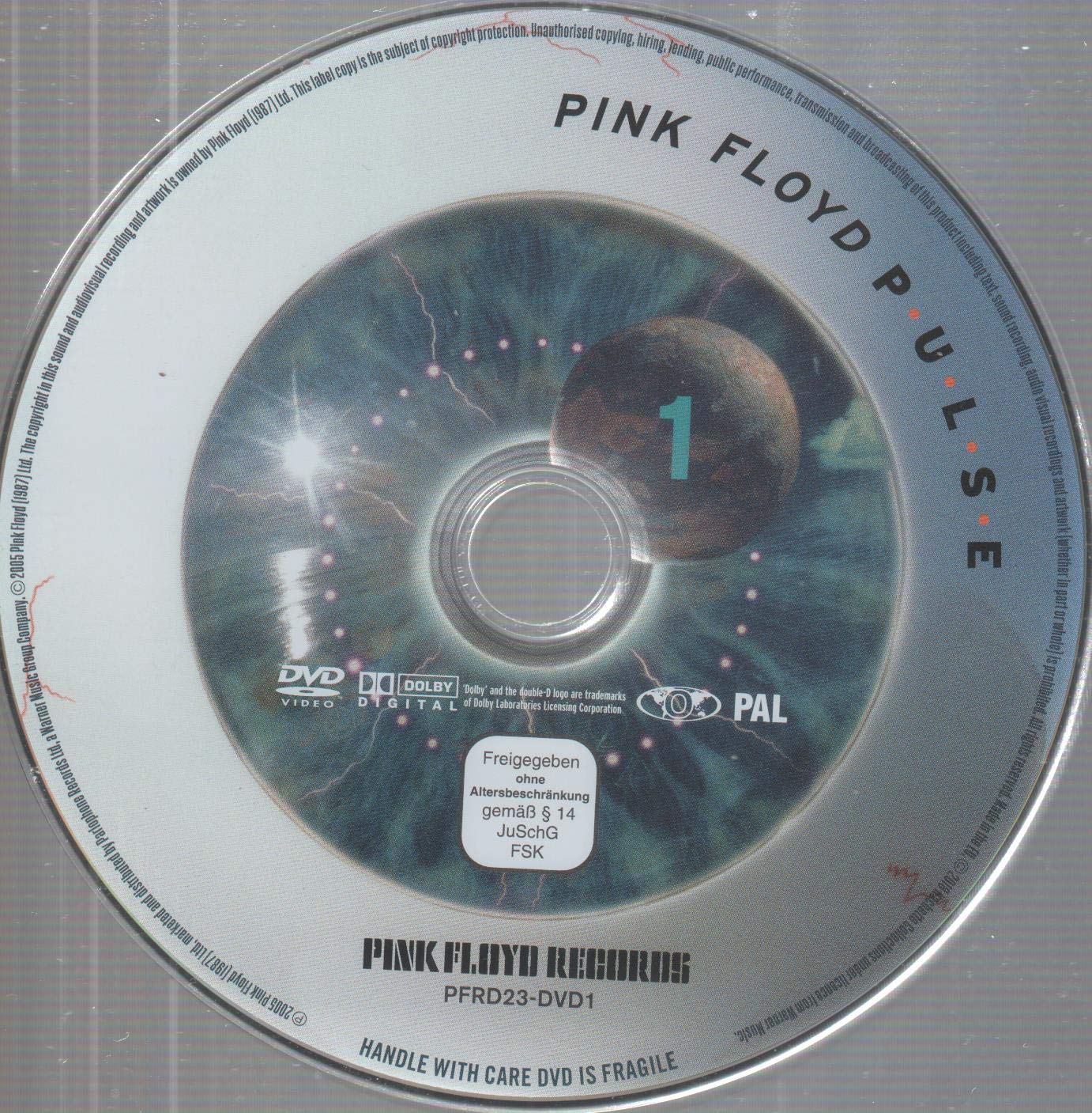 Pink Floyd: Pulse DVD [Region 2] - Classic Rock Concert Film for Music Lovers & Collectors | Perfect for Home Entertainment & Gift Giving