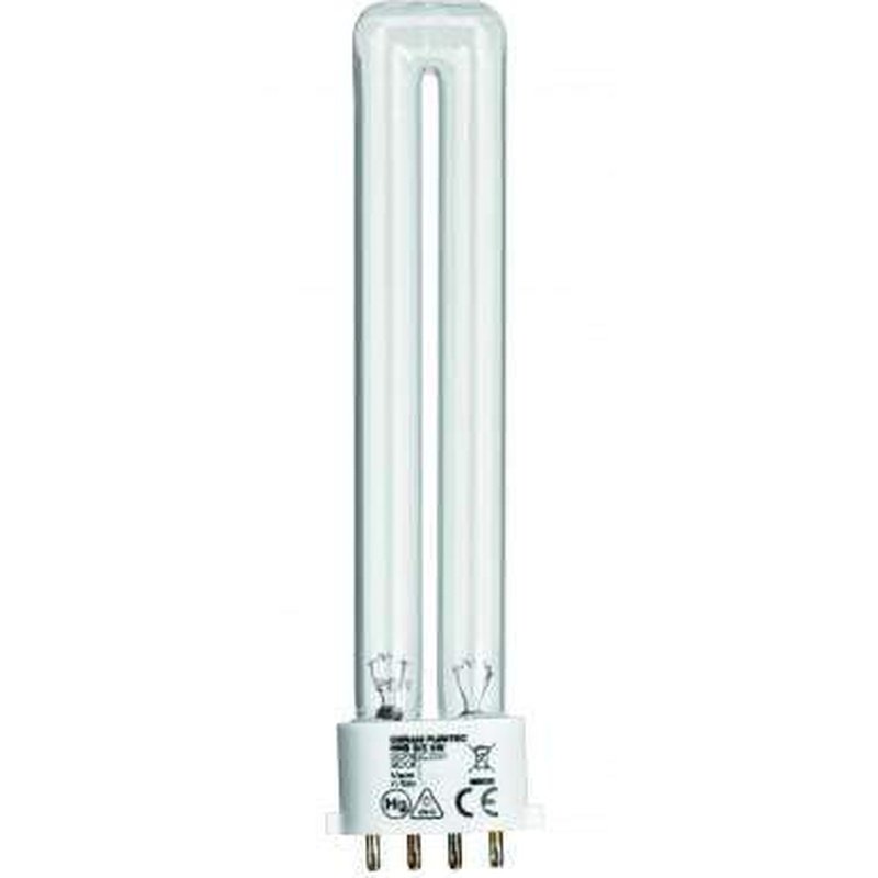Eheim ClearUVC Glow UVC Globe 9W 4101010 - Premium Aquarium UV Sterilizer for Fish Tank Water Clarification & Algae Control - Ideal for Freshwater & Saltwater Tanks