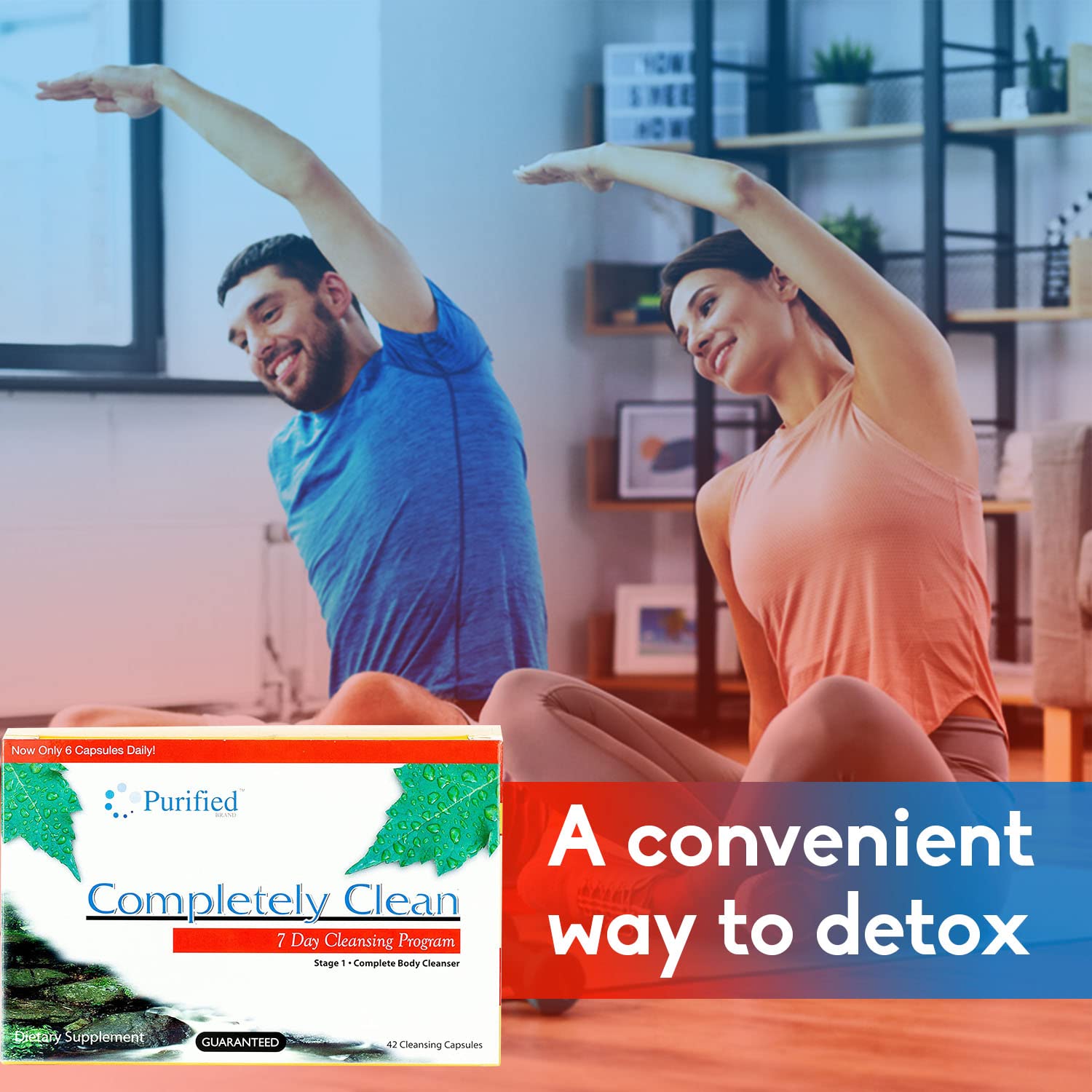 Omni Complete 7-Day Detox Cleanse Pills - Natural Body Cleansing Supplement for Toxin Removal & Waste Flush - 42 Capsules (2-Pack) - Supports Digestive Health & Liver Function for Post-Holiday Reset or Weight Management