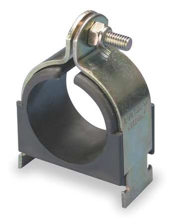 3 in. Insulated Copper Tube Strut Clamp - Heavy Duty HVAC & Electrical Support for Pipes, Conduits & Mechanical Systems - Perfect for Commercial Buildings, Industrial Facilities & Construction Projects