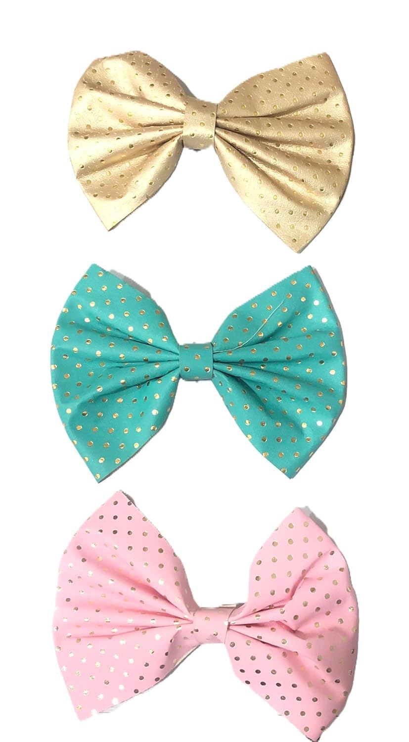 Stylish French Hair Clip Barrettes with Long Tail - 4 Pack Hair Bows & Hairpins for Girls & Women | Perfect for Parties, Weddings, and Everyday Fashion Accessories