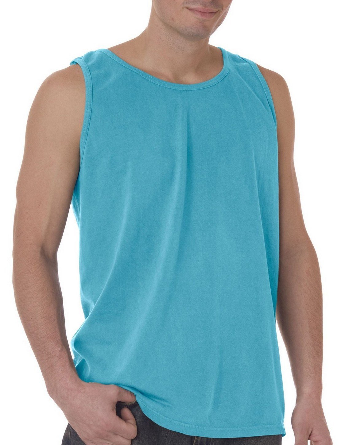 Comfort Colors 6.1 oz Ringspun Garment-Dyed Cotton Tank Top for Women - Soft Casual Wear for Summer, Beach & Lounge