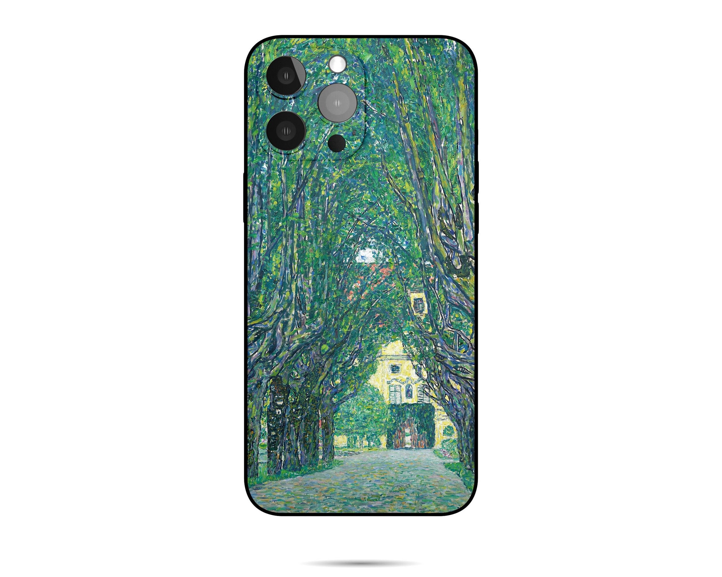 Gustav Klimt Garden Art iPhone Case - Compatible with iPhone 14, 7 Plus & 8 Plus - Vibrant Colors Designer Phone Cover - Perfect Gift for Women - Great for Daily Use & Special Occasions