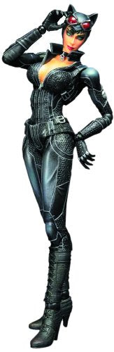 DC Batman Arkham City Catwoman Play Arts Kai Action Figure - Premium Collectible Statue for Gamers & DC Fans - Perfect for Display, Gifts & Cosplay Inspiration