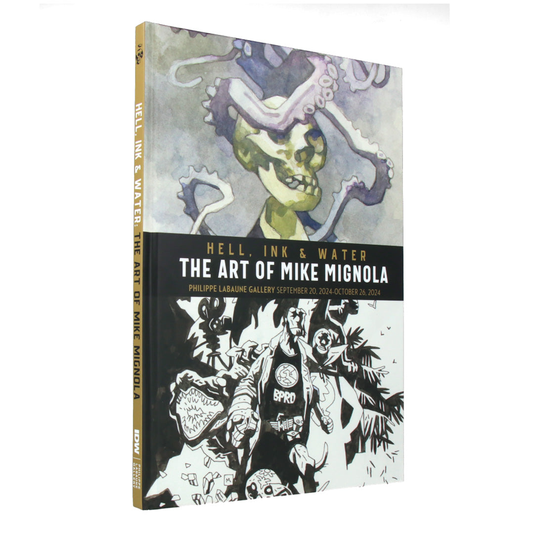 Hell, Ink & Water: The Art of Mike Mignola - Graphic Novel Art Book for Comic Collectors & Horror Fans - Perfect for Home Decor & Creative Inspiration