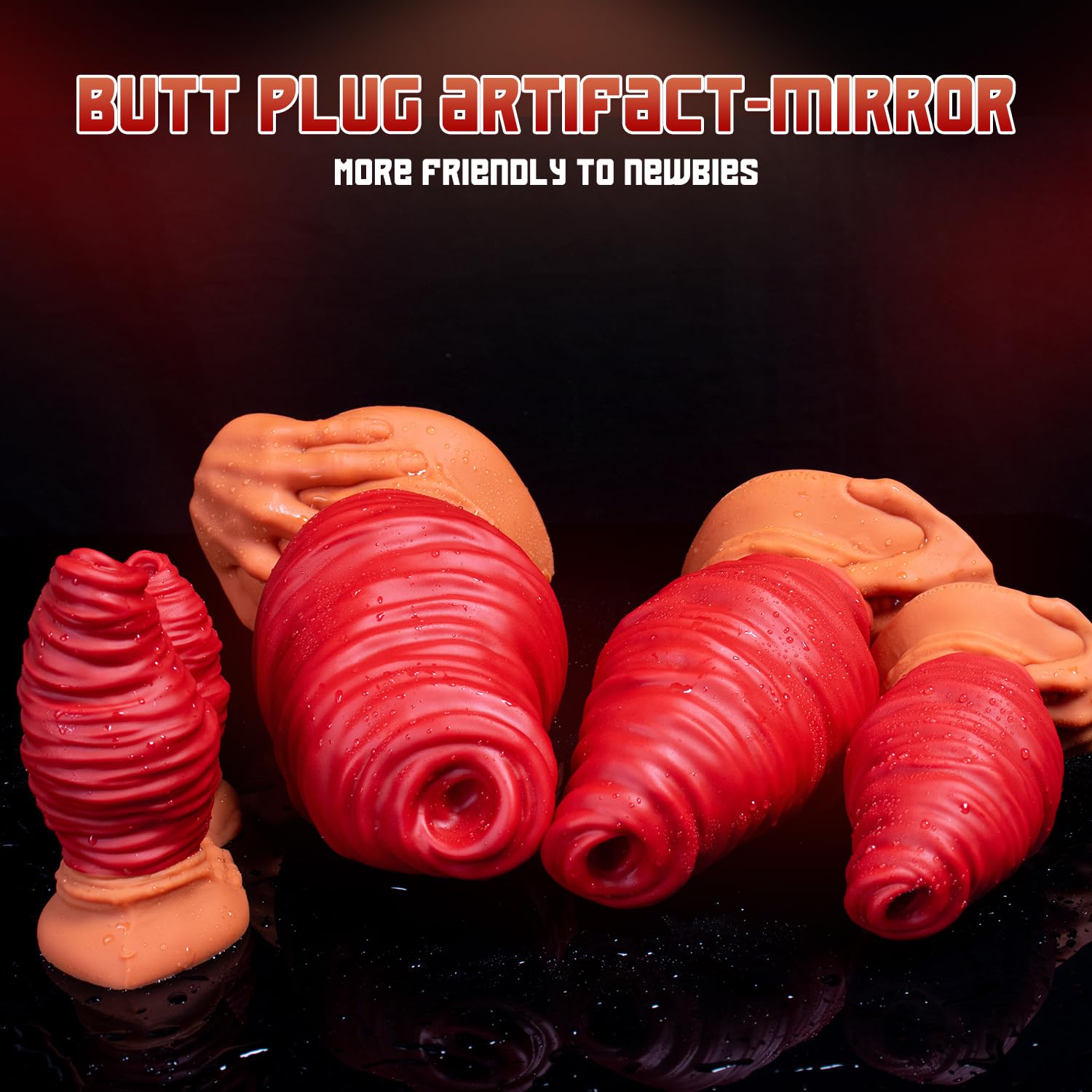 Premium Anal Plug Sex Toy for Women - Dual Texture 