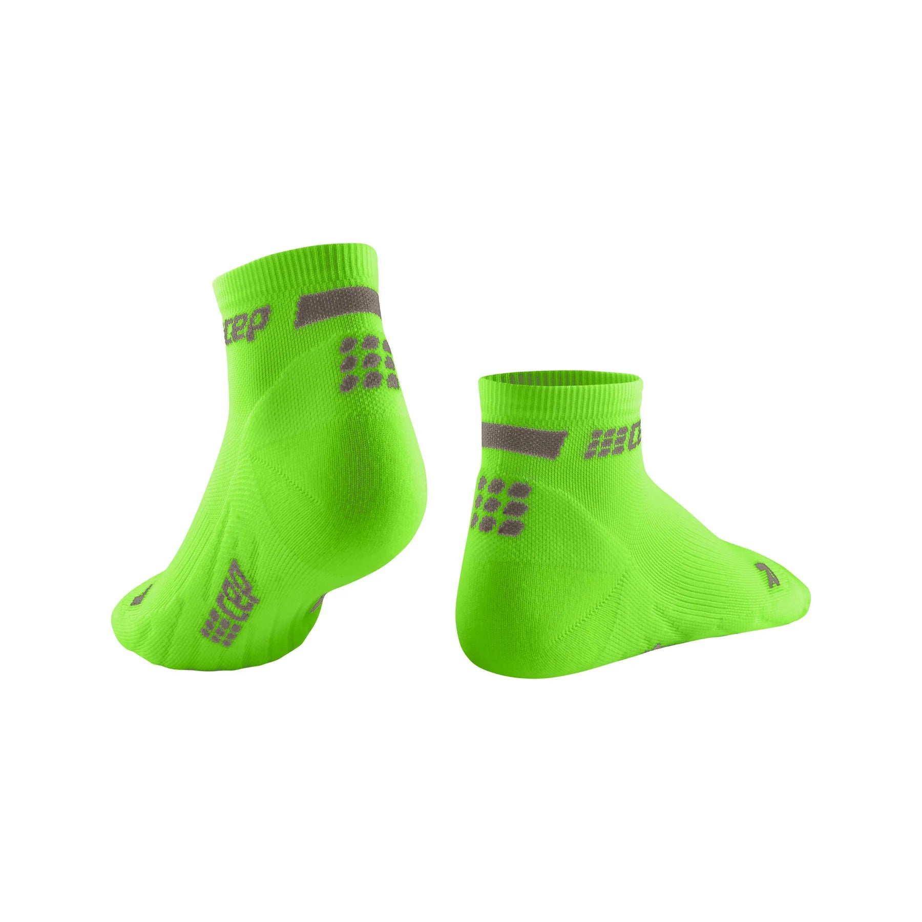 CEP Women's The Run Socks Low Cut v4 - Performance Running Socks for Women, Breathable & Supportive, Green - Perfect for Marathon Training & Everyday Jogging