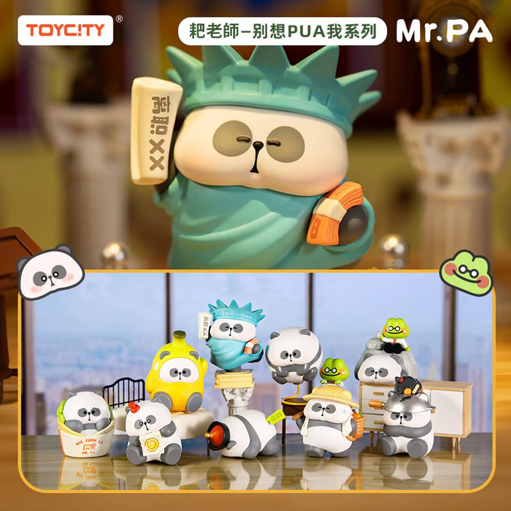 MR.PA Don't Try To PUA Me Mystery Blind Box - Fun Collectible Figures for Gifts, Parties & Office Desk Decor