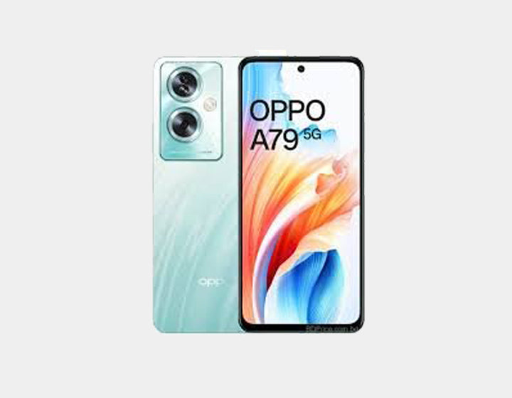 Oppo A79 5G Smartphone 128GB ROM 4GB RAM Dual SIM GSM Unlocked Glowing Green - Fast 5G Connectivity for Streaming, Gaming & Productivity