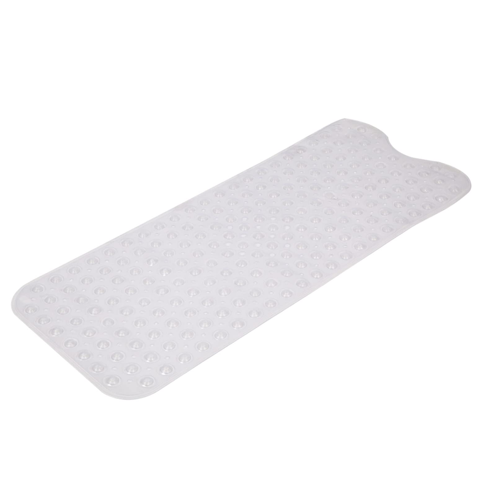 Non-Slip Bathtub Mat 39x99cm - Transparent Bathroom Floor Mat for Shower & Tub, Easy to Clean, Waterproof & Durable - Perfect for Bathroom Safety & Kids Bath Time