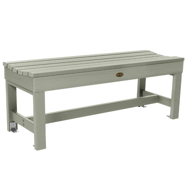 Sequoia Professional 4ft Backless Picnic Bench - Heavy Duty Commercial Grade Outdoor Dining Table for Restaurants, Parks & Backyards