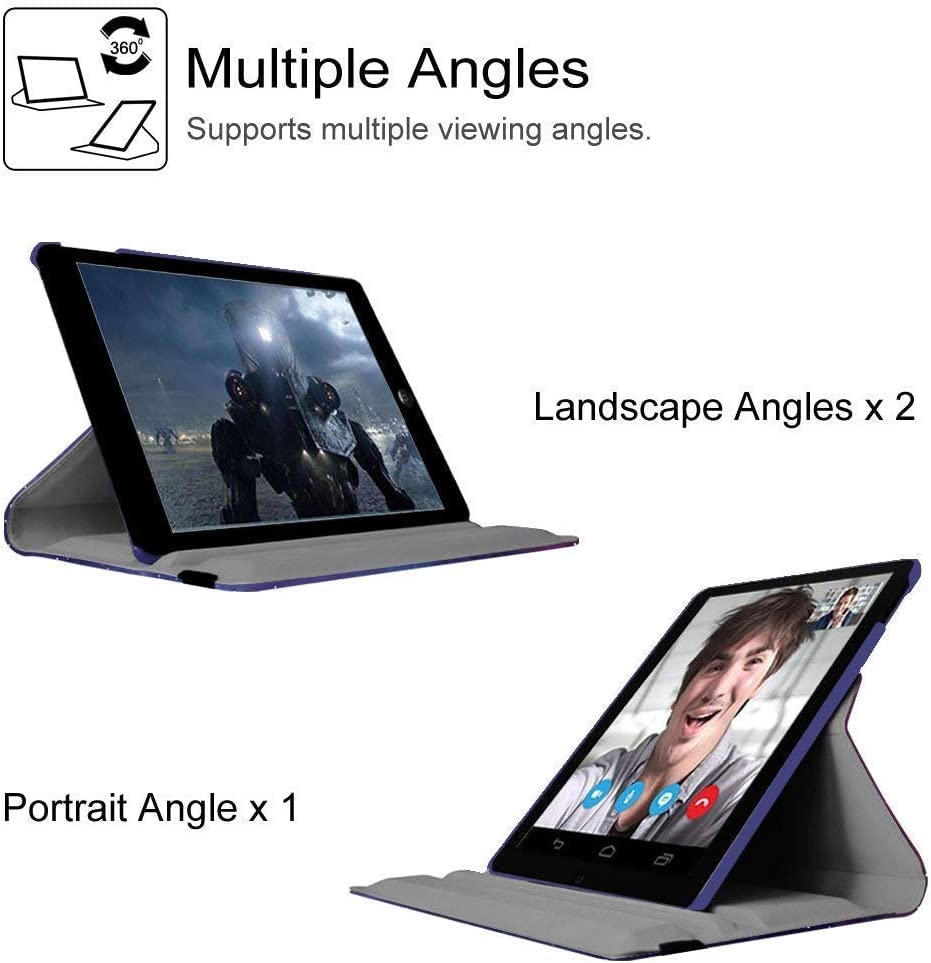 360° Rotating Stand Smart Case for iPad Air 10.5