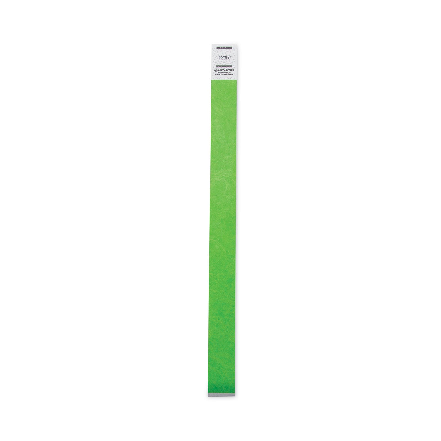 Advantus Sequentially Numbered Crowd Control Wristbands - 9.75