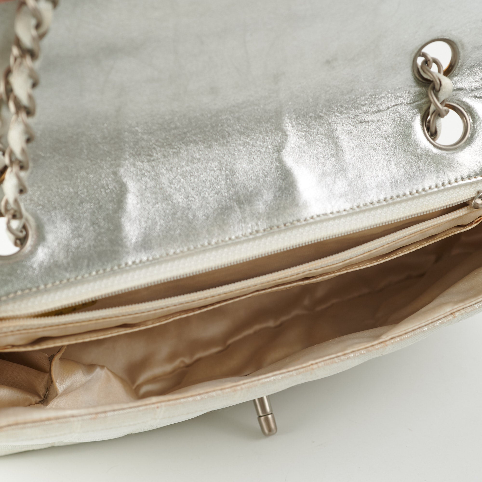 Chanel New Travel Line Chain Shoulder Bag Silver - Luxury Crossbody Purse for Women, Perfect for Travel, Date Night & Everyday Use