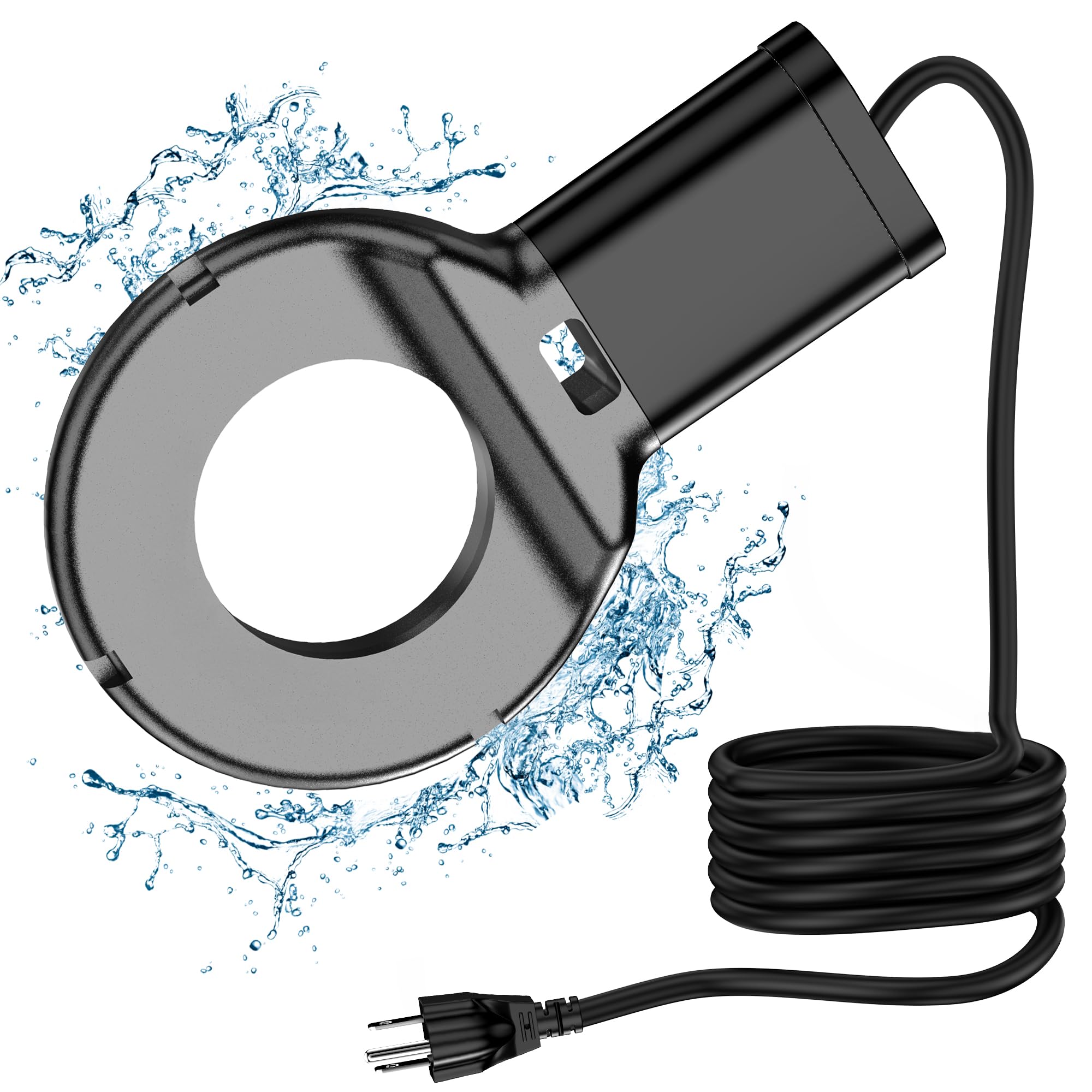 Portable Spa Water Heater - 1500W Immersion Heater with Adjustable Temperature 104°F-140°F - Cast Aluminum Submersible Heater for Bathtub, Hot Tub, Jacuzzi - Perfect for Home Spa Relaxation & Hydrotherapy
