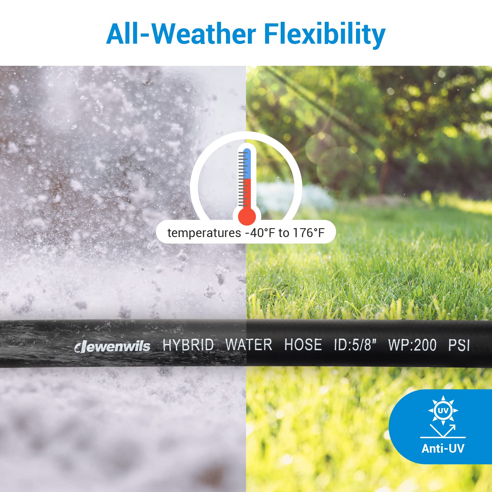 Durable 25 ft x 5/8