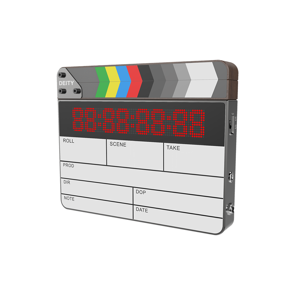 TC SL1 Timecode Slate - Professional Film & Video Production Clapperboard with Timecode Sync - Perfect for Movie Sets, TV Shows, and Digital Content Creation