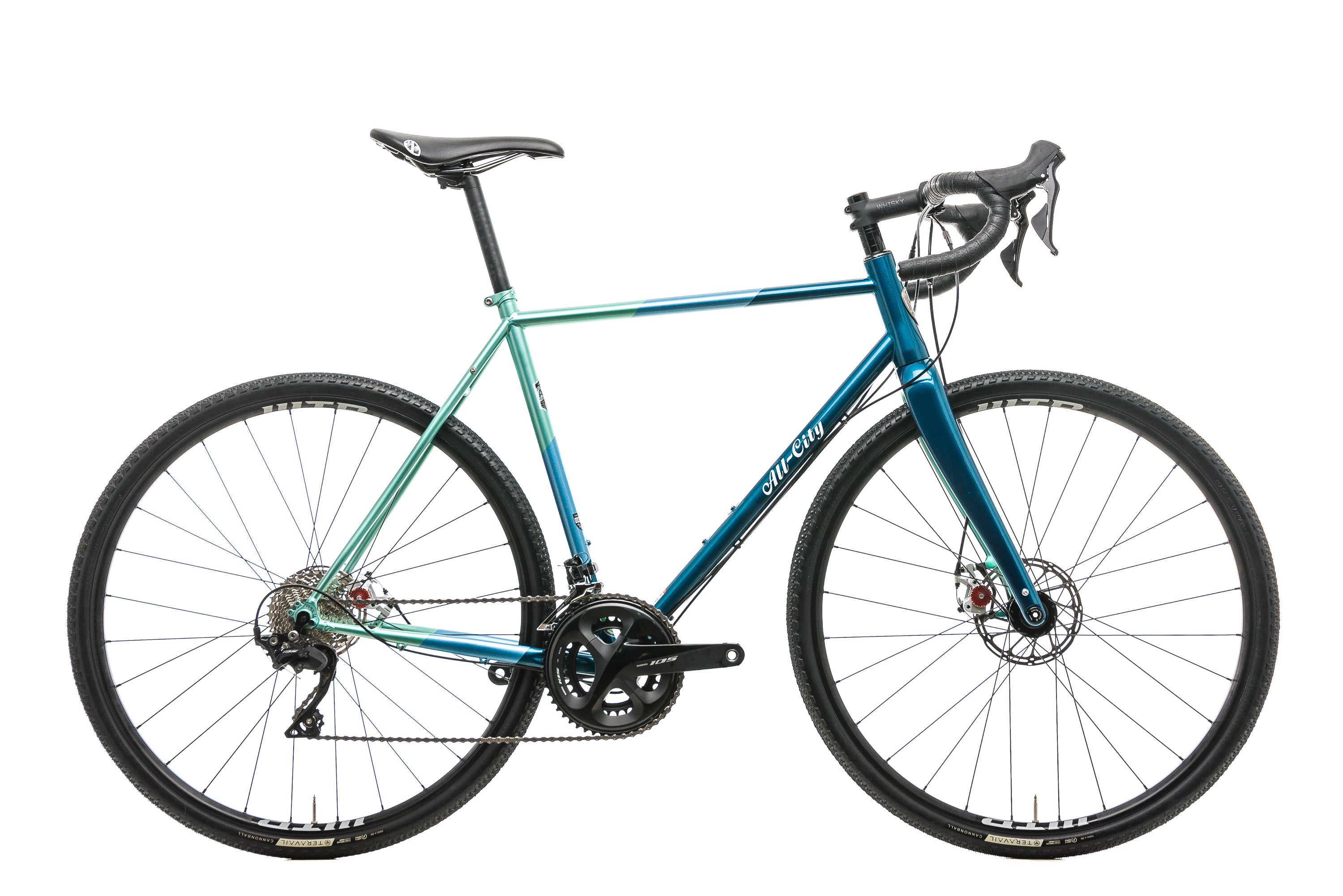 All City Cosmic Stallion Gravel Bike 2019 - 55cm Carbon Frame, Lightweight & Durable for Off-Road Adventures - Perfect for Gravel Racing, Bikepacking & Commuting