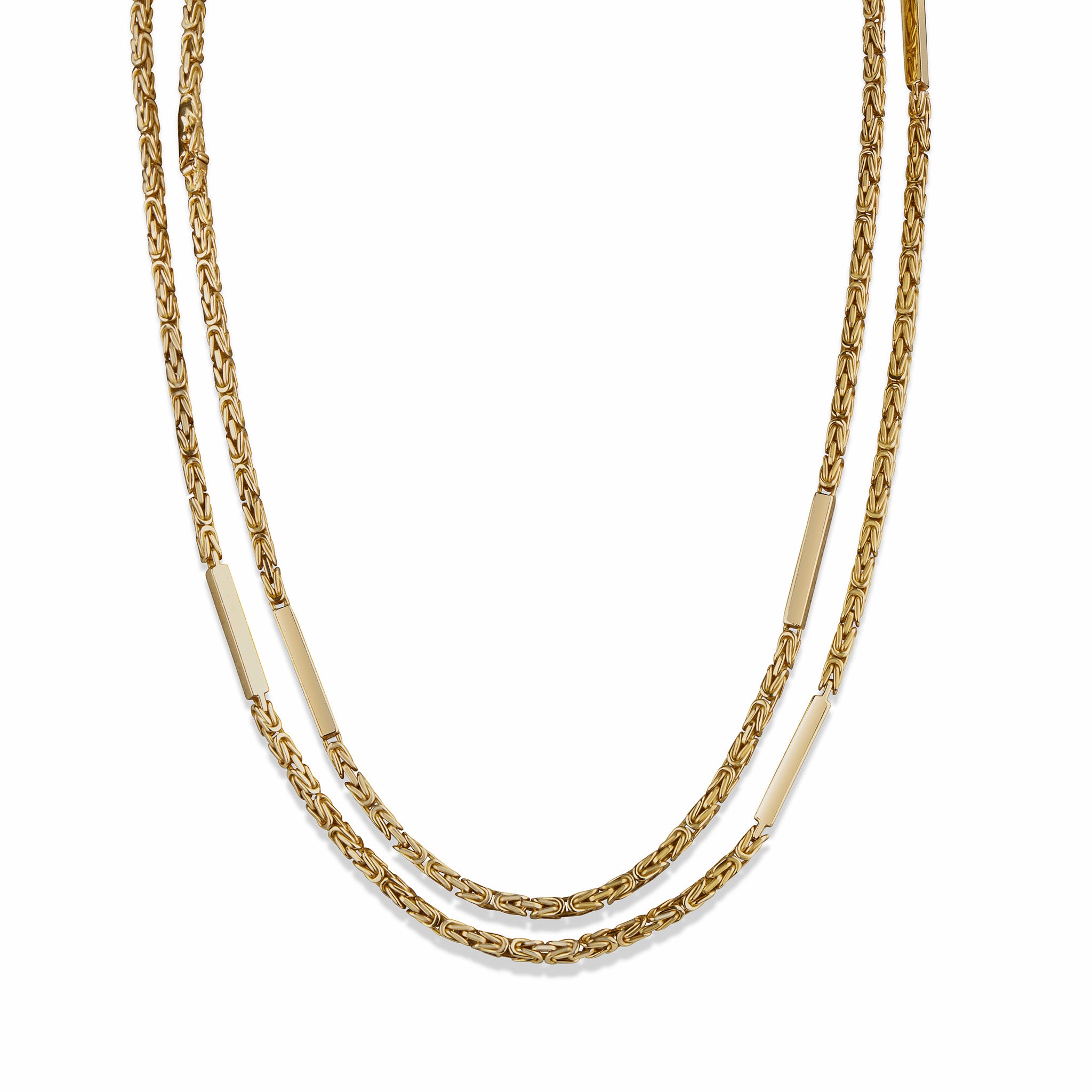 Chaumet Paris 18K Gold Long Chain Necklace for Women - Elegant Luxury Pendant Necklace Jewelry Gift for Her - Perfect for Weddings, Anniversaries & Special Occasions