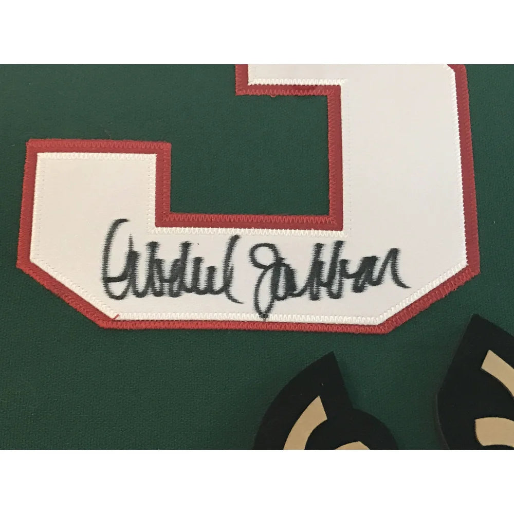 Authentic Kareem Abdul-Jabbar Signed Milwaukee Bucks Framed Jersey with UDA COA #1/133 - Rare NBA Memorabilia for Sports Collectors & Man Cave Decor