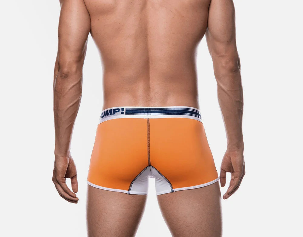 PUMP! Varsity Jogger Boxer Briefs for Men - Comfortable Navy Blue Athletic Underwear - Perfect for Gym, Running & Everyday Wear