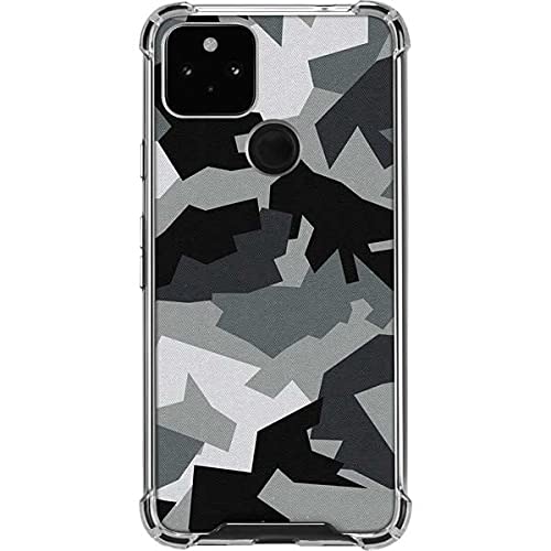 Google Pixel 5a 5G Clear Case - Urban Camo Design for Daily Protection