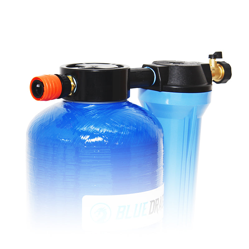 DI Fiberglass Tank .35cf With Carbon Filter - Water Filtration System for Home, Office & Aquarium Use
