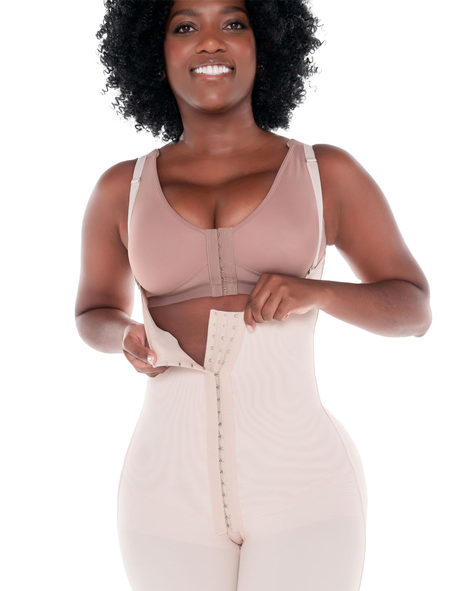 D'PRADA DELIÉ 047 Women's High Compression Shapewear - Colombian Faja for Tummy Control & Abdomen Slimming | Perfect for Postpartum, Weight Loss & Everyday Body Shaping