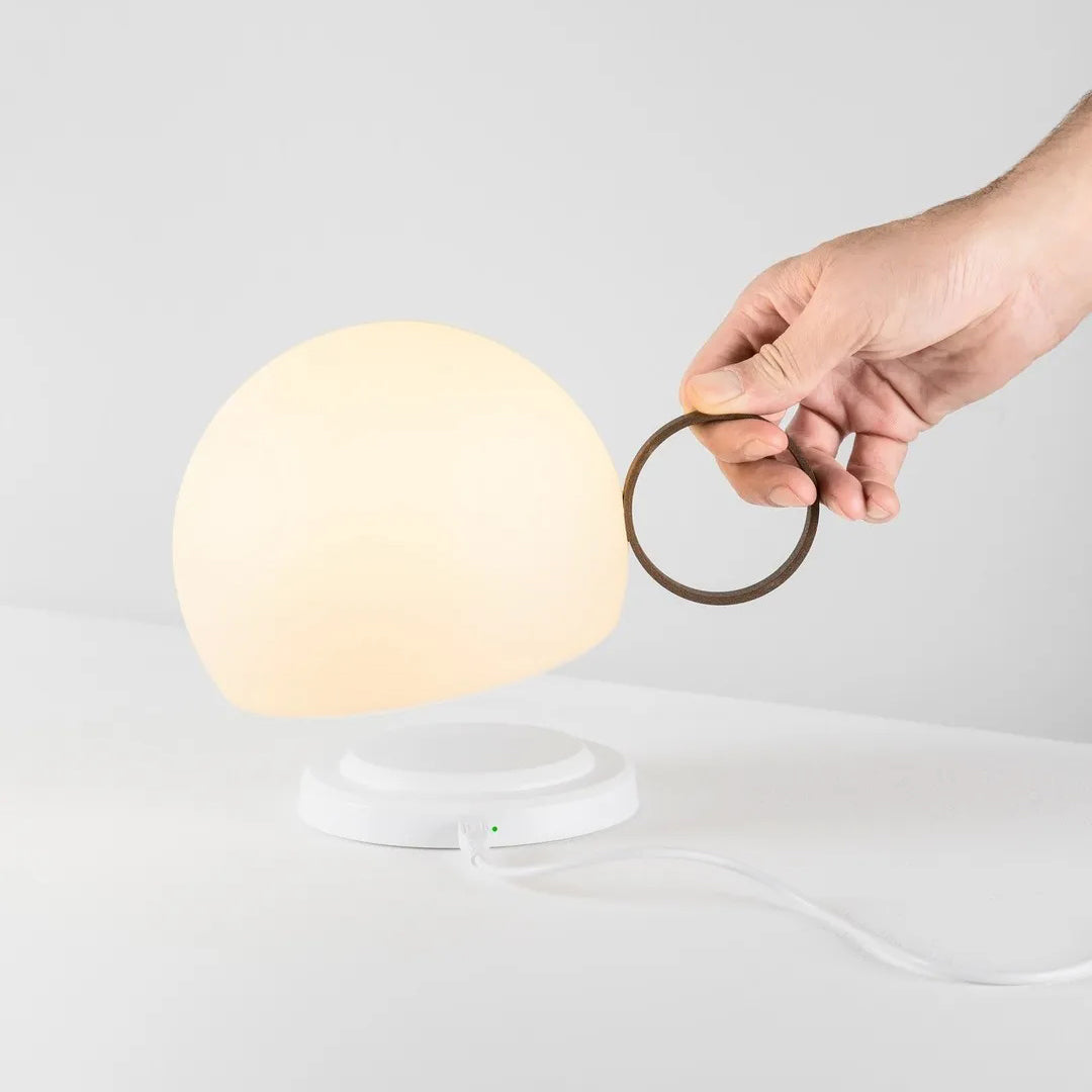 Rechargeable Cordless Table Lamp with Built-in Battery - Modern LED Desk Light for Bedroom, Office, and Living Room