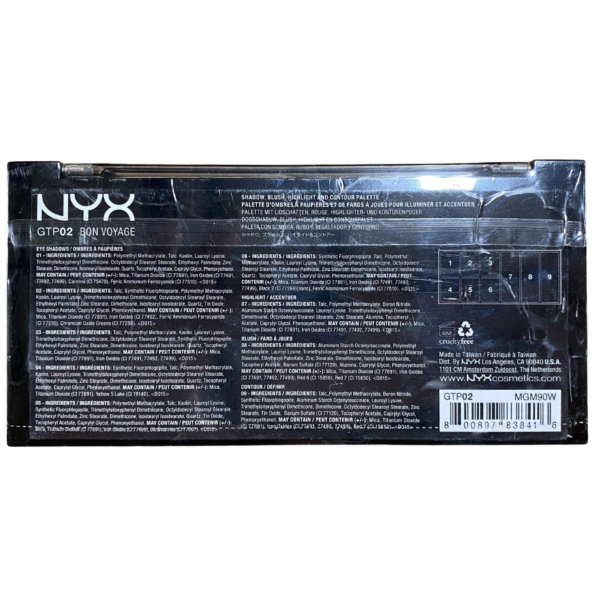 NYX The Go-To Palette Indispensable - 50 Piece Eyeshadow Set for Everyday Makeup | Perfect for Professional Artists & Beginners | Home, Travel & Salon Use