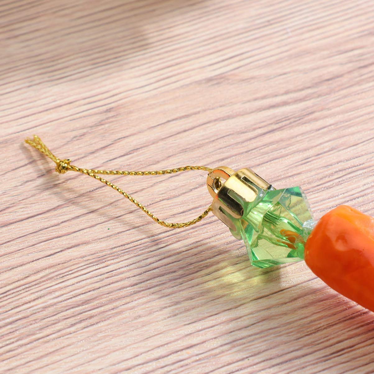 12 Pcs DIY Carrot Craft Ornaments - Easter Hanging Decorations for Home, Party & Gift - Perfect for Easter Egg Hunts, Spring Decor & Baby Showers