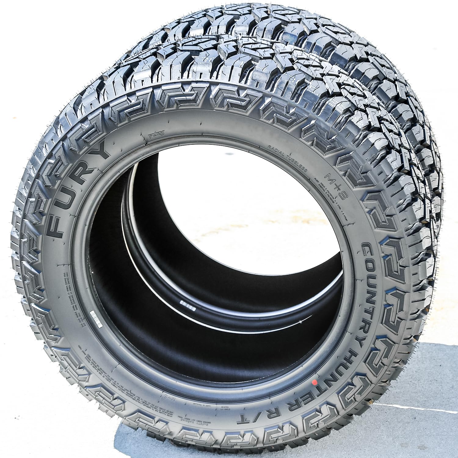 RT35X12.50R20LT FURY RT All-Terrain Tires - Premium Off-Road & Mud Tires for Trucks, SUVs, and Jeeps - Durable Traction for Adventure, Hunting, and Outdoor Exploration