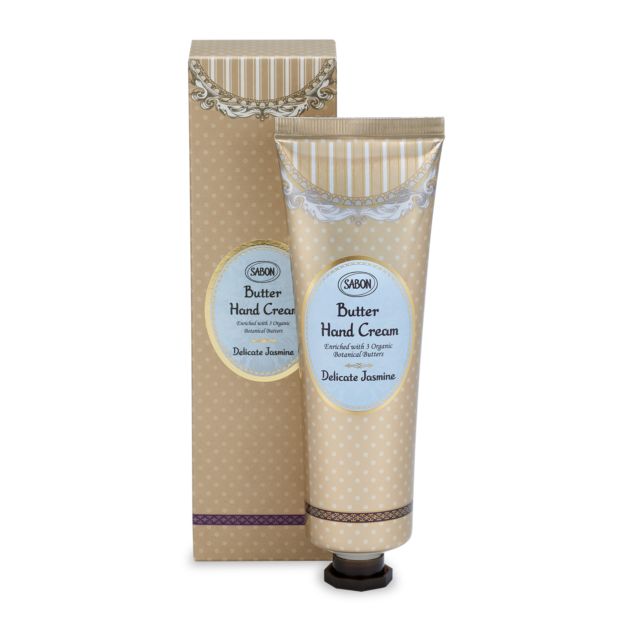 Delicate Jasmine Butter Hand Cream 75mL - Moisturizing & Nourishing for Dry Skin - Perfect for Winter Care & Daily Hydration