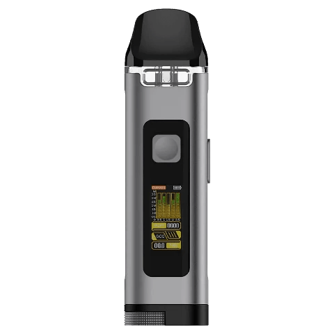 UWELL Crown D Pod Kit - Refillable Vape Pod System with 0.8Ω Mesh Coil, 800mAh Battery for Smooth Nicotine Salt & E-Liquid | Portable Vaping Device for Travel & Outdoor Use