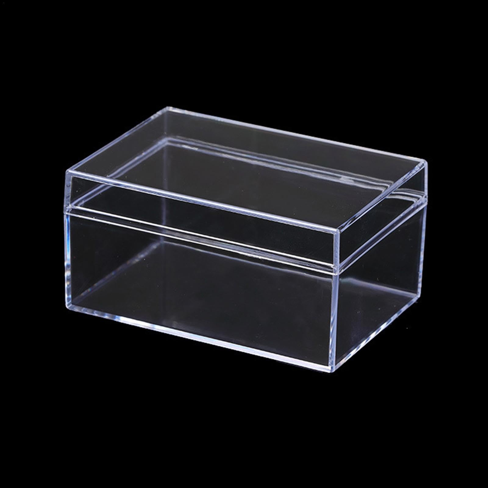 Premium Playing Card Storage Box - Durable Rectangular Display Case for Collectible Trading & Game Cards - Perfect for Card Game Nights, Magic Tricks, and Collectors' Showcases