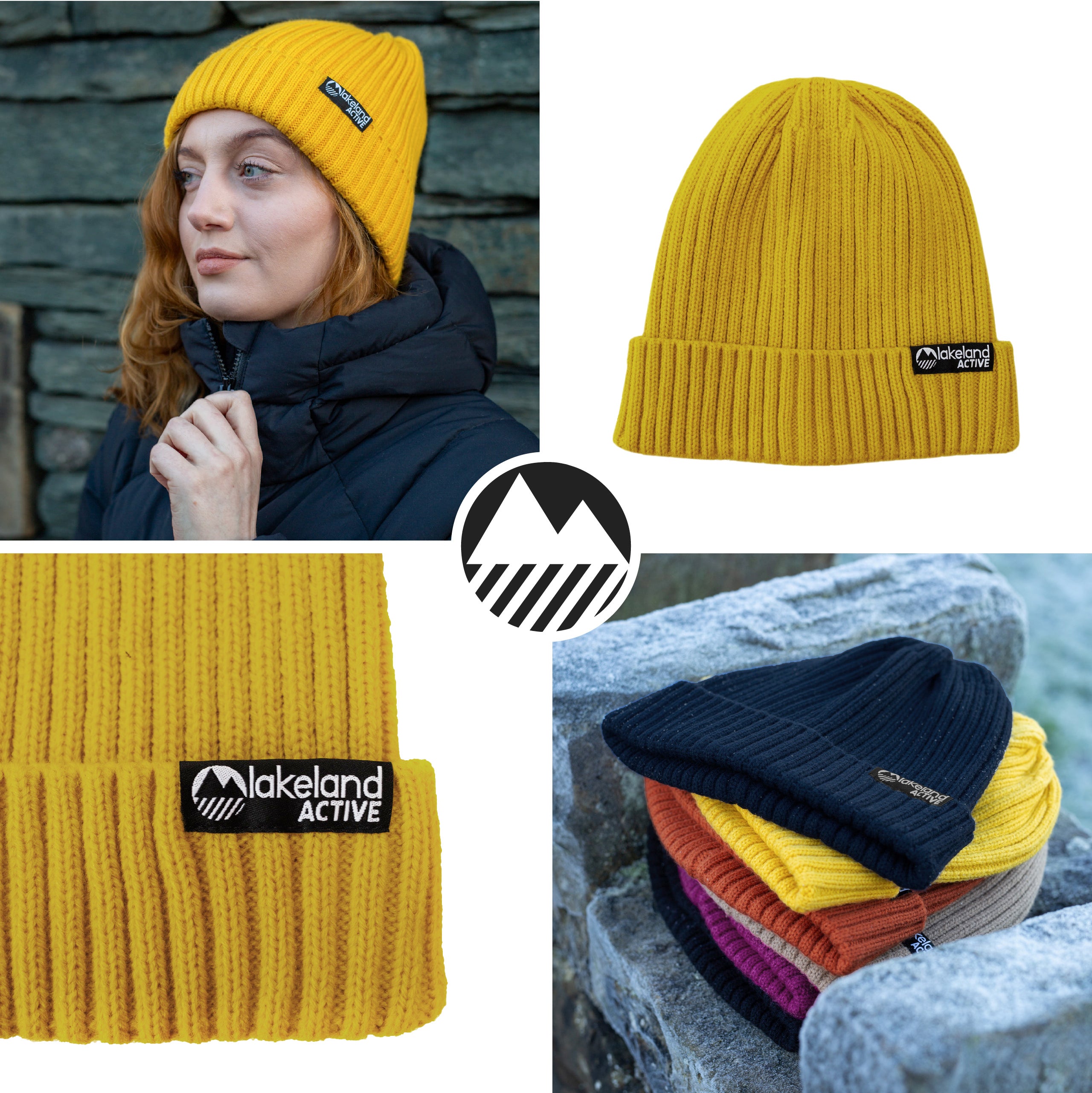 Birkett Ribbed Knit Beanie Hat for Women & Men - Soft Winter Warm Hat in Trendy Pop Tones - Perfect for Skiing, Snowboarding & Cold Weather Outdoor Activities