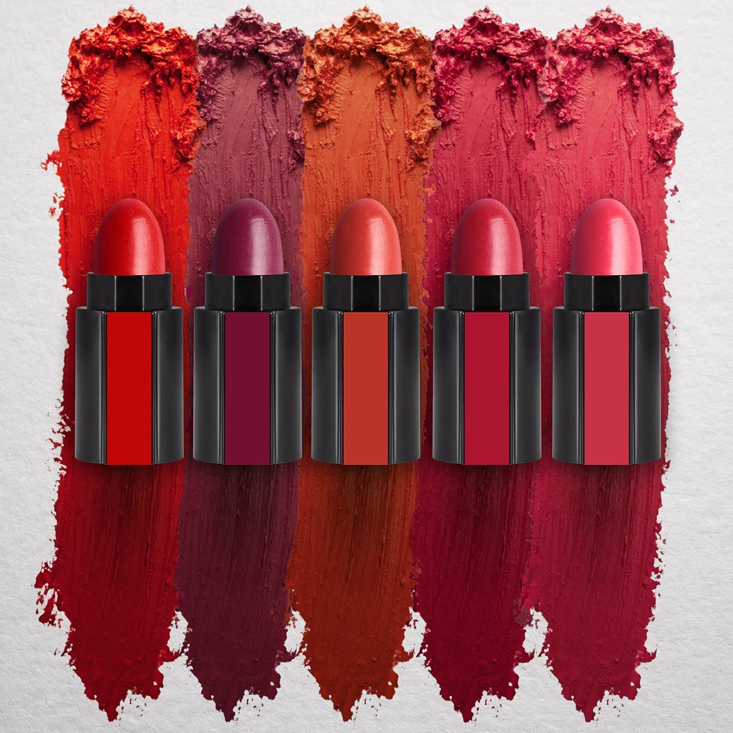 Beggie Face Makeup Combo Set - TYA Makeup Palette, 7PC Brush Set with Box, 2 Puffs, 2 Kajal, 2 Eyeliners, Mascara & 5-in-1 Red Lipstick (17-Piece Complete Makeup Kit) - Perfect for Professional Makeup Artists & Beginners, Great for Parties, Weddings & Daily Beauty Routines