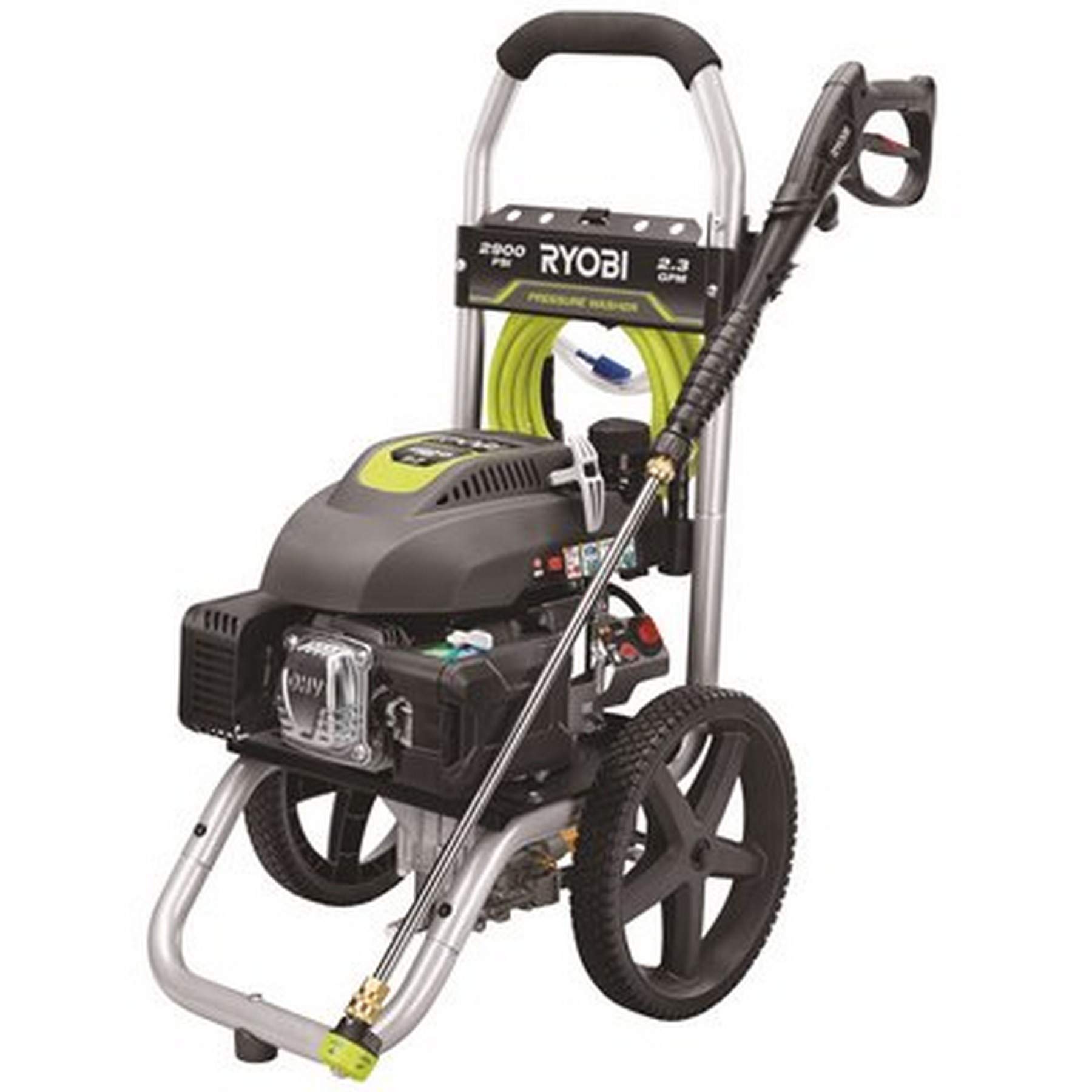 RYOBI RY802900 2900 PSI Gas Pressure Washer - Powerful Cleaning for Driveways, Decks, Siding & Outdoor Surfaces