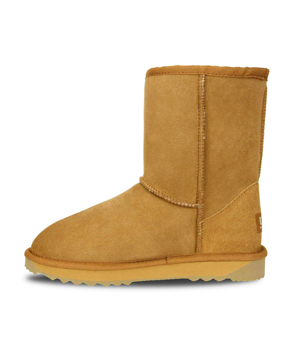 Premium Women's UGG Classic Short Boots - Genuine Sheepskin Winter Boots for Women - Cozy & Warm Snow Boots for Cold Weather, Outdoor Activities & Casual Wear