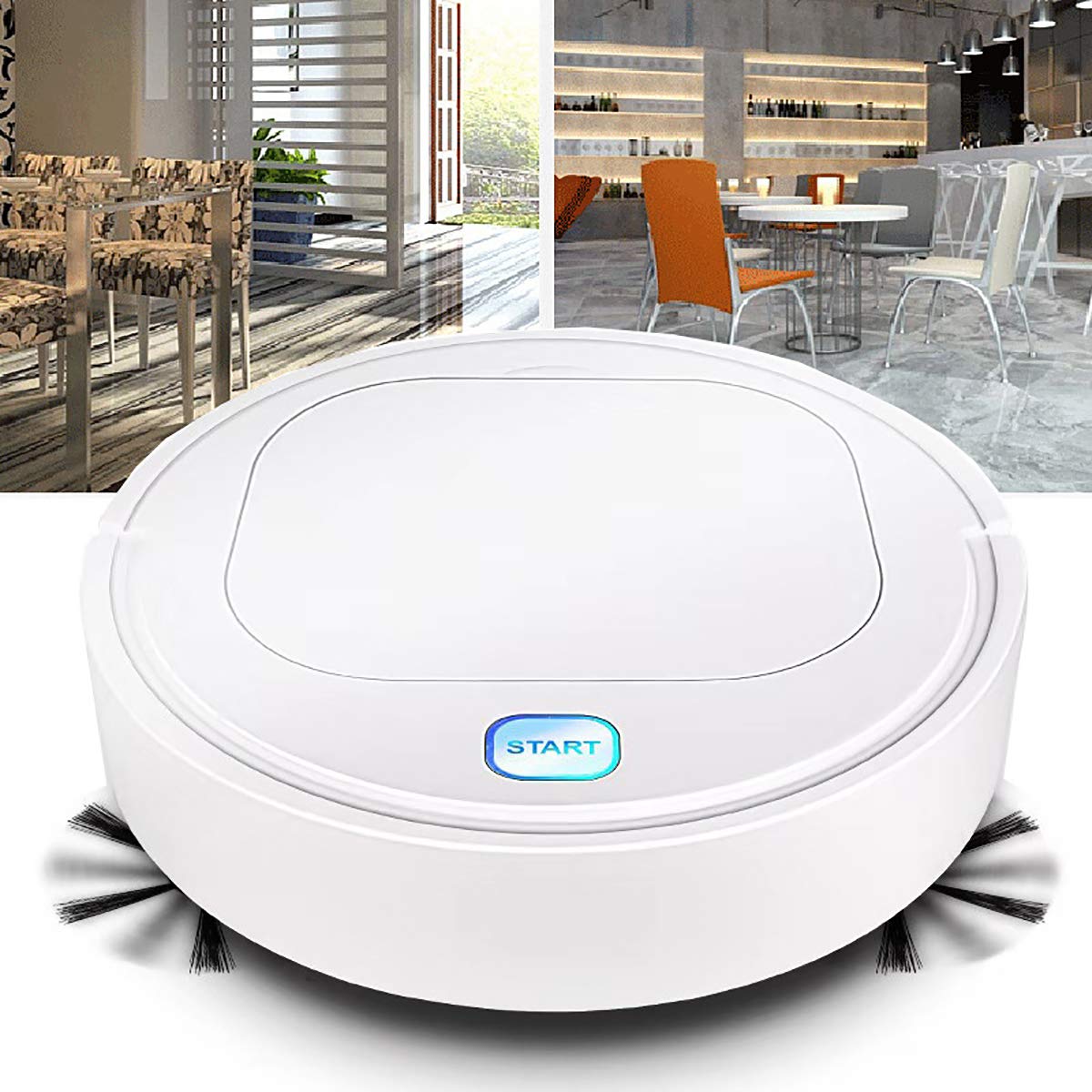 Smart Robot Vacuum Cleaner and Mop Combo - 3-in-1 Rechargeable with 1800Pa Strong Suction for Pet Hair, Carpets & Hard Floors - Ideal for Home Cleaning, Pet Owners & Busy Families